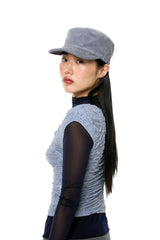 KEPI CORDUROY HAT / BLUE GREY