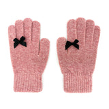 Ribbon Wool Gloves