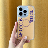 マイカラーケース / My Color Case (Yellow Jelly Hard)