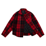 プレードバイカージャケット / PLAID BIKER JACKET