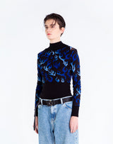 "psln" メッシュトップ クロッププルオーバー / "psln" mesh top crop-pullover (4437321351286)