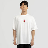 アイスクリームプリントショートスリーブTシャツ / ICE CREAM PRINTING SHORT-SLEEVED T-WHITE