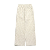 スタージャカードバンディングパンツ / STAR JACQUARD BANDING PANTS_ECRU