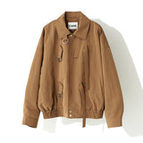 D-リングストラップハリントンジャケット / D-RING STRAP HARRINGTON JACKET_BR