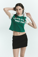 マッチカラーラブキャットTシャツ