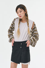 ポールストリングスリーブレスワンピース/Pole String Sleeveless Ops (2 colors)
