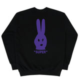 [UNISEX] Rabbit Face Clip Sweatshirt (6655523618934)