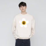 [UNISEX] TYL Big Flower Smile Logo Sweatshirt
