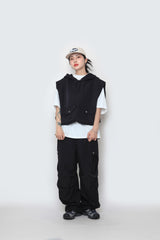 スナップワイドカーゴパンツ / Snap Wide Cargo Pants