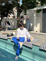 ロゲインアイスリネンオーバーサイズシャツ/Rogaine Ice Linen Oversized Shirt (5 colors)
