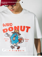 マンデイボスモーニングコールスイートハートサークルボスTシャツ