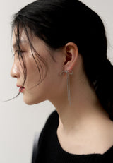 ホリロングリボンピアス