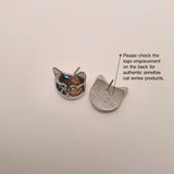 メルビーザキャット - キャットフェイスピアス / Melbie The Cat Series - Cat Face Piercing (Silver) (Red Velvet Joy, VIVIZ Sinb Piercing))