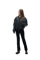 ベルベットシャーリングレギンス/VELVET SHIRRING LEGGINGS