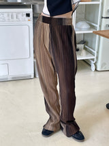 エスニックリーフプリーツパンツ