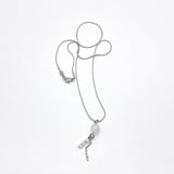 デューネックレス/White dew necklace