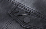 BBD Basic Sprayed Custom Denim Jacket (Dark Gray)