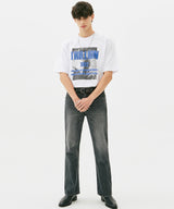 RUDDY RETRO PAPER T-SHIRT (CHARCOAL) (6585245106294)