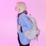 [After Pray Edition] 2-Pocket Nylon Cargo Rucksack (Silver)