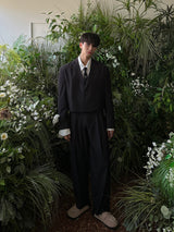 Youth Fine Denim Wide Slacks (2color)