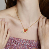 キューピッドコインネックレス/Cupid Coin Necklace_Gold