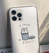 ベイビーバニー２フォーンケース / Baby bunny 2 phone case to use carelessly
