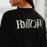 リセントロゴロングスリーブ / RECENT LOGO LONG SLEEVE_BLACK