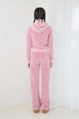 VELVET BING BONG TRAINING HOODY (PINK)
