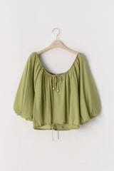サマーサムウェアリネントップ / Summer Somewhere Linen Top