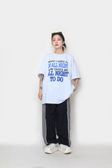 オールナイトレタリングショートスリーブTシャツ / All Night Lettering Short Sleeve T-shirt