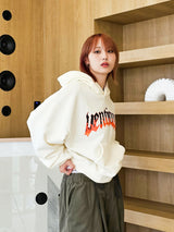 VENTIQUE Crop Hoodie 2color