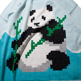 パンダニットトップ/panda knit top