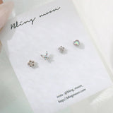 ミニガーデンピアス / [4 set] mini garden piercing set