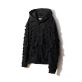 【24SS LSD COLLECTION】 ダブルレイヤードカットアウトパーカー