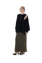 ステッチマキシスカート/STITCH MAXI SKIRT