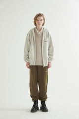SM:]E ZIP UP HOODIE OATMEAL (6608594763894)