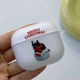 ICE Black - Santa Some Cat AirPods Case_matt
