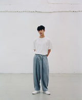 WARM-FLEECE BALLOON PANTS (Gray) / ウォームフリースバルーンパンツ