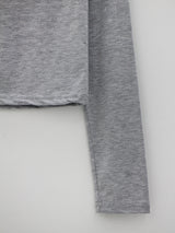 ヒーラインUネックTシャツ / Healline U Neck T-shirt (4color)