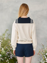 フィギュアスケートハーフジップアップスウェットシャツ / Figureskate Half Zip-up Sweatshirt