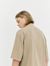 Classic Cotton T-Shirt - Beige (6692051484790)