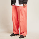 ワイドフィットワンタックパンツ/DAMP WIDE FIT ONE TUCK PANTS_PINK