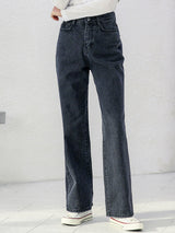 ワイドデニムパンツ / W50 WIDE DENIM PANTS_BLACK