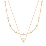 lulu pearl layered necklace (6690638069878)
