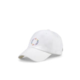 レインボーシグネチャーサークルキャップ / LE AREVEY RAINBOW SIGNATURE CIRCLE WASHING WHITE