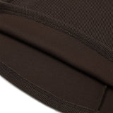 Haley Ribbon Knit Skirt [BROWN] (6638399979638)