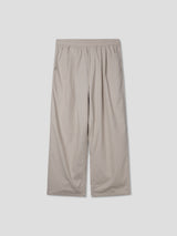 Linen pin tuck banding pants 4color
