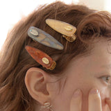 パーリーマーブルミニヘアピン