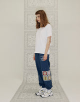 YELLOW TAP REGULAR FIT T-SHIRT WHITE (6691420078198)