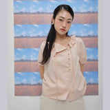 Eloquence blouse (salmon pink) (6684241395830)